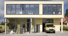 Das neue Firmengebäude in Wiesbaden-Bierstadt